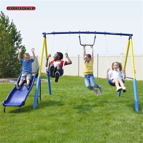 The Carlet Metal Swing Set: Fun for the Whole Family